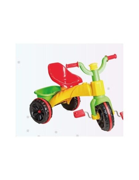 Tricicleta cu pedale, Super Enduro, multicolor produse de calitate pentru copii, baieti si fete Burak Toys 