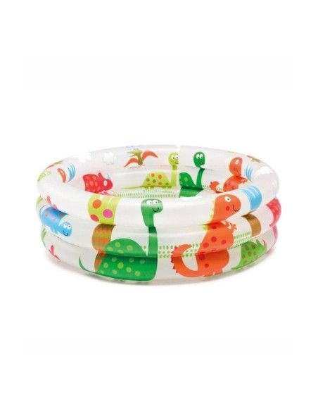 Piscina gonflabila copii, Intex Beach Buddies, cu Dinozauri ,multicolor, 33 litri, 61 x 22 cm, 57106 produse de calitate pentru 