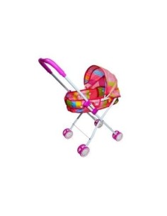Carucior landou pentru papusi, pliabil, cadru metal, multicolor, 33X2| Produs