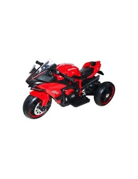Motocicleta electrica pentru copii, cu acumulator, 2 motoare, 12V, 4A, Albastra