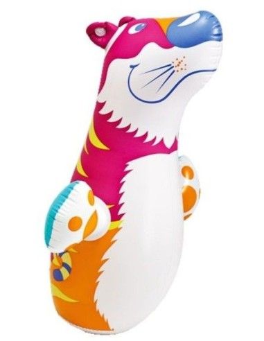 Pantera gonflabila 3D pentru copii, Intex, jucarie hopa-mitica, baza cu apa, 94 cm 44669P