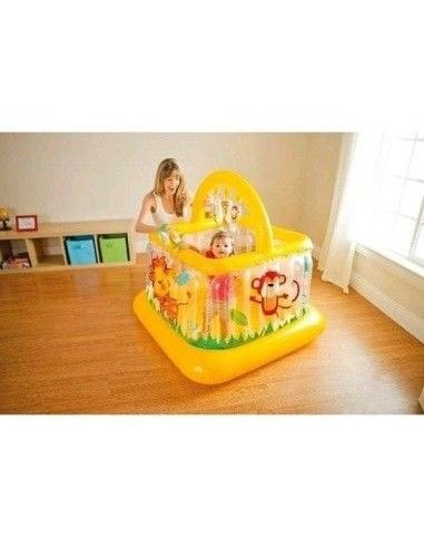 Jucarie gonflabila Tarc pentru copii, 9-18 luni, 117 x 117 x 117 cm, Intex, 48473