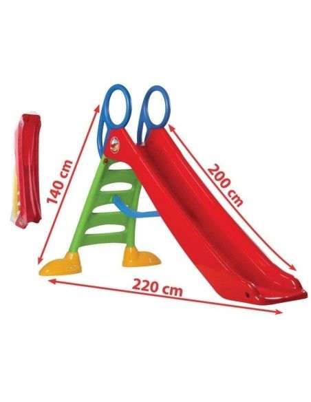 Tobogan mare pentru copii, Dohany, Rosu, 220 x 200 x 140 cm produse de calitate pentru copii, baieti si fete dohany 