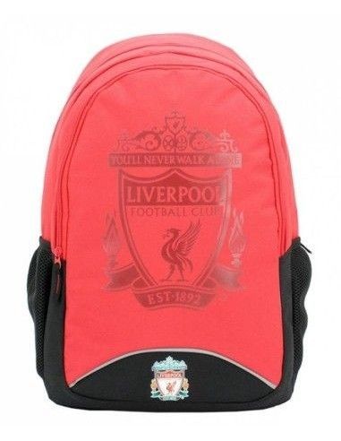 Ghiozdan ergonomic scolar, Livepool Teens, rosu, clasele 5-8, Pigna