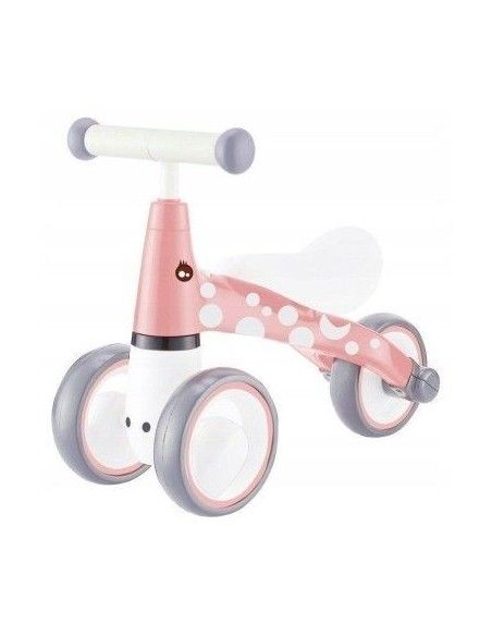 Tricicleta fara pedale, Flamingo Roz Pink, Ecotoys, 39x22x50 cm,  LB1603