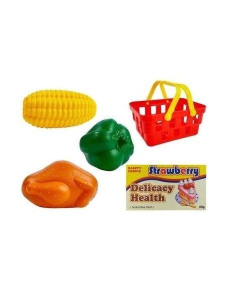 Casa de marcat pentru copii, rosie cu accesorii, LeanToys, 4462
