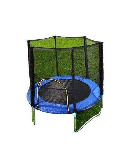 Trambulina de exterior pentru copii, 183 CM, metal + textil, YH-D001 produse de calitate pentru copii, baieti si fete LeanToys 