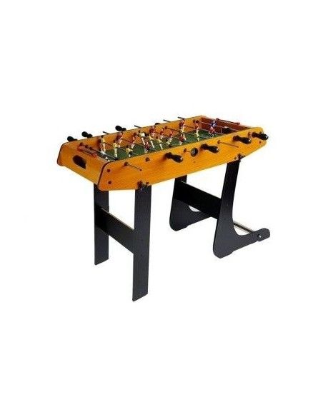 Joc masa de fotbal lemn calitativ, pliabila, copii, LeanToys, 7048