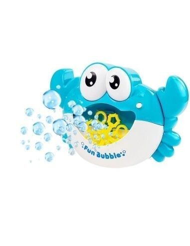 Masina de facut baloane de sapun, bule pentru copii crab albastru Lean
