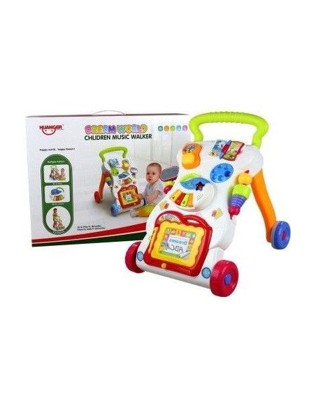 Antepremergator multifunctional bebe, centru de activitati, multicolor