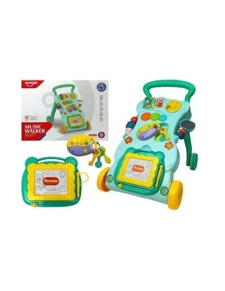 Antepremergator multifunctional bebe, centru activitati, roz, LeanToys