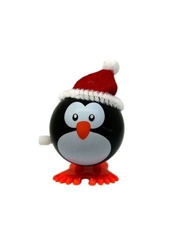 Cadoul perfect familie | Set 12 jucarii miscatoare, ren, mos Craciun