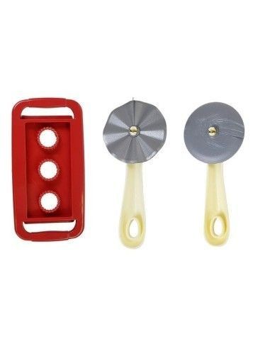 Set prajitor paine, tacamuri, ustensile bucatarie pentru copii, LeanTo