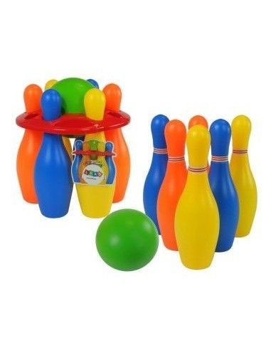 Set de jucat bowling pentru copii, 6 popice, LeanToys | Cadoul perfect