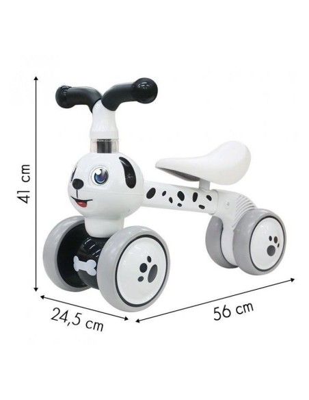 Tricicleta fara pedale, Catelus dalmatian, Ecotoys, Dog Ride, 41x24,5x56 cm, LC-V1308 produse de calitate pentru copii, baieti s
