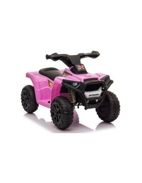 ATV Quad electric, pentru copii, Pink XH116, LeanToys 5706, roz-negru
