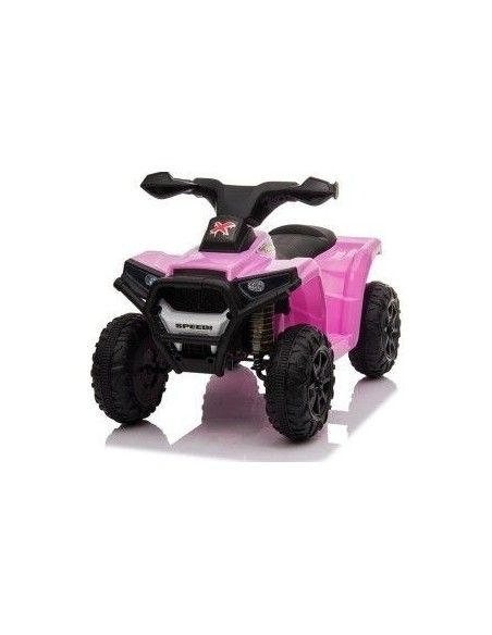 ATV Quad electric, pentru copii, Pink XH116, LeanToys 5706, roz-negru