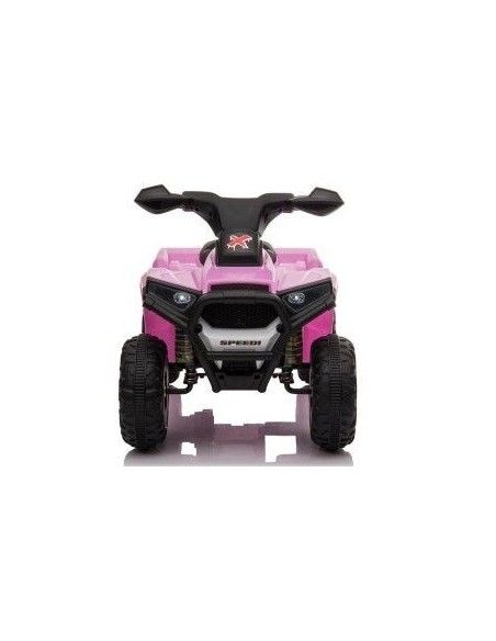 ATV Quad electric, pentru copii, Pink XH116, LeanToys 5706, roz-negru
