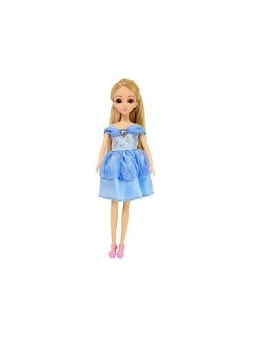 Imbraca papusa Lelia, cu dulap si accesorii, LeanToys, 7358 | GimiHome