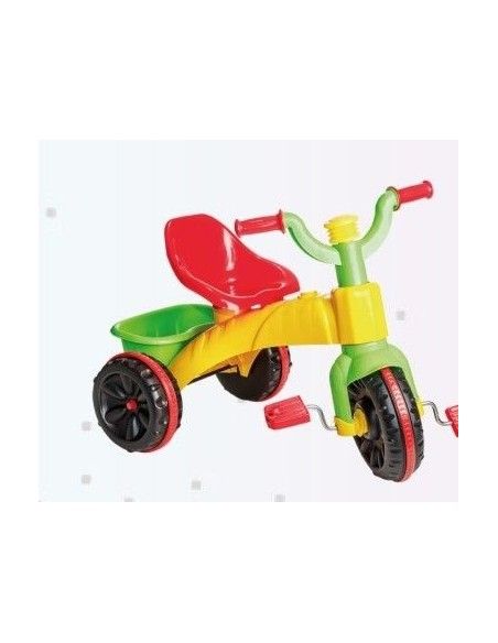 Tricicleta cu pedale, Super Enduro, multicolor | Produse cadou copii