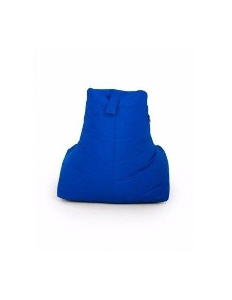 Fotoliu tip para, Big BeanBag, textil umplut perle polistiren albastru