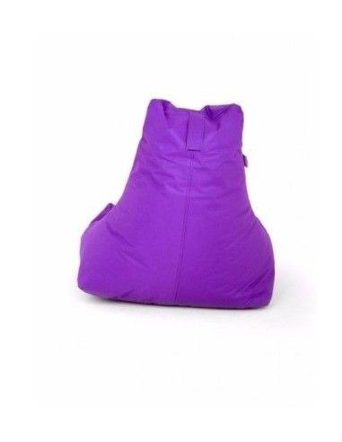 Fotoliu tip para, Big BeanBag, textil umplut perle polistiren mov