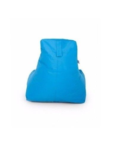 Fotoliu tip para, Big BeanBag umplut perle polistiren albastru deschis