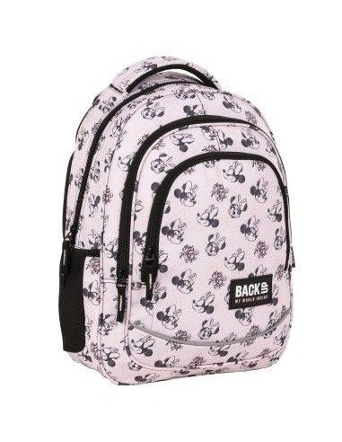 Ghiozdan ergonomic de scoala pentru fetite, Minnie, 3 Compartimente