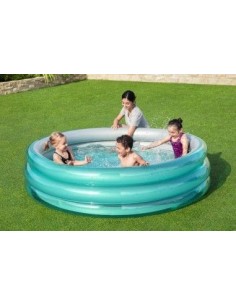 Piscina gonflabila turcoaz, copii 6 ani+, Bestway 51043, 937 litri 2
