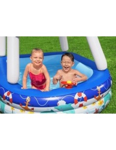 Piscina gonflabila cu acoperis copii Bestway54370 multicolor 282 Litri 2