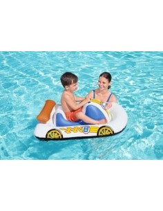Saltea gonflabila copii, masinuta piscina, Bestway 41480, 110 x 75 cm 2