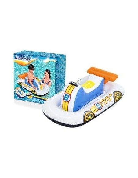 Saltea gonflabila copii, masinuta piscina, Bestway 41480, 110 x 75 cm