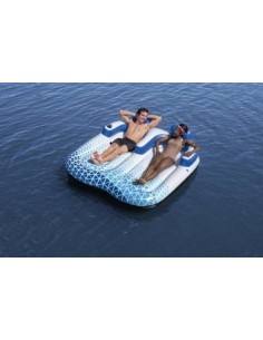 Saltea gonflabila dubla adulti, Bestway 43534, 196 x 193cm, max 180 kg 2