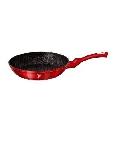 Tigaie rosie, Berlinger Haus, 24 cm, Burgundy Metallic Line, BH 1252