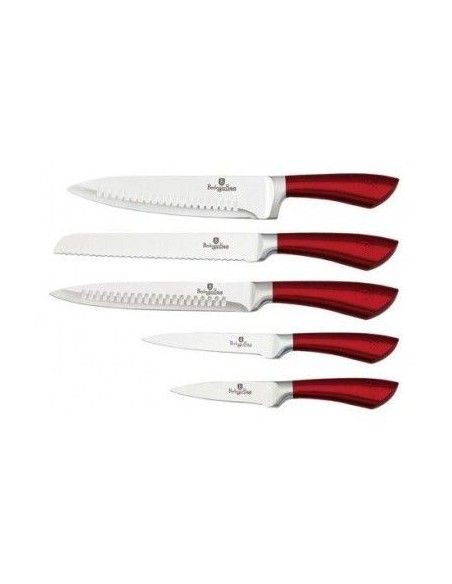 Set de Cutite 6 piese , ollection , Berlinger Haus, BH 2135, alb-rosu