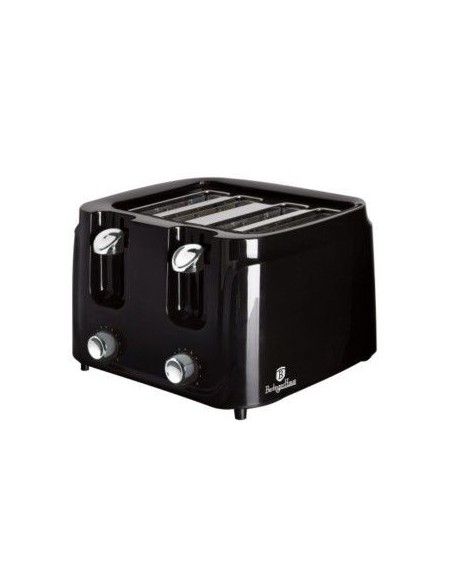 Sandwich maker | 4 sanwich-uri, Black Silver, Berlinger Haus, BH 9241