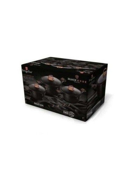 Set pentru cadou oale - cratite marmorate 10 piese BlackRose Berlinger