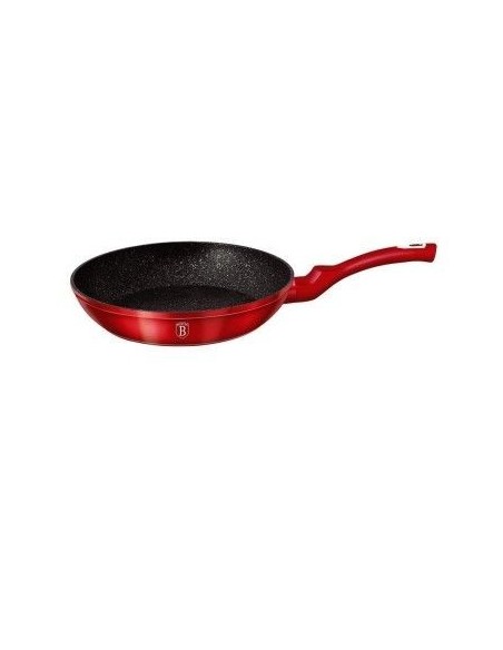 Tigaie rosie, Berlinger Haus, 24 cm, Burgundy Metallic Line, BH 1252