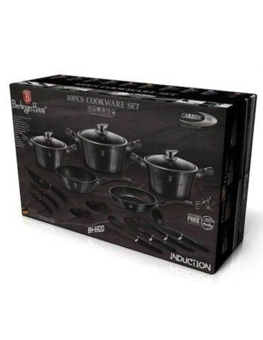 Set oale, cratite si tigai marmorate 17 piese Carbon Pro BerlingerHaus