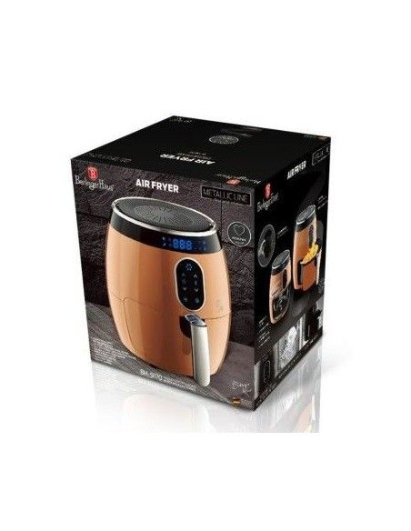 Friteuza cu aer cald 2.6 L, Rose Gold Collection Berlinger Haus BH9170
