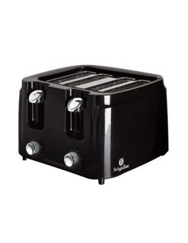Sandwich maker | 4 sanwich-uri, Black Silver, Berlinger Haus, BH 9241