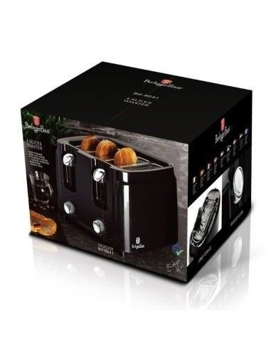 Sandwich maker | 4 sanwich-uri, Black Silver, Berlinger Haus, BH 9241