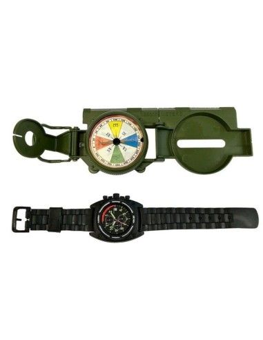 Set de joaca pentru copii, pusca si accesorii de armata, LeanToys, 4873 produse de calitate pentru copii, baieti si fete LeanToy