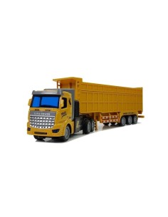 Camion de jucarie RC, cu telecomanda si remorca, 1:48, 9081