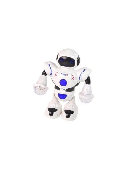Robot dansator, jucarie pentru copii, cu sunete si lumini, 12705