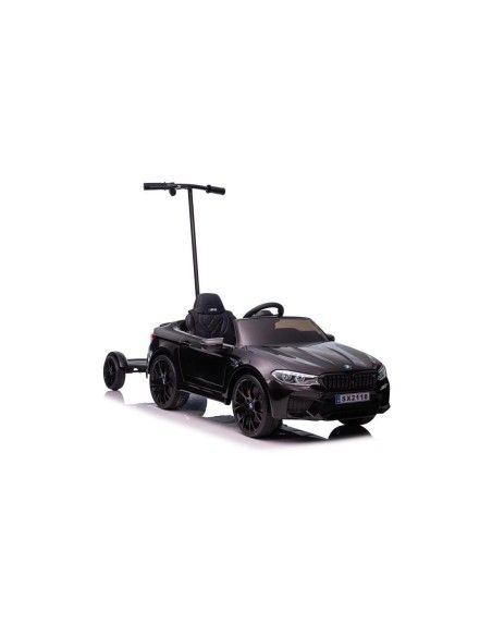 Masinuta BMW  M5 electrica pentru copii, cu telecomanda si platforma pentru parinti, 2 motoare, 9585