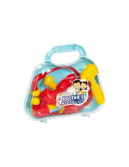 Trusa medicala pentru copii, valiza transparenta, micul doctor, 5842