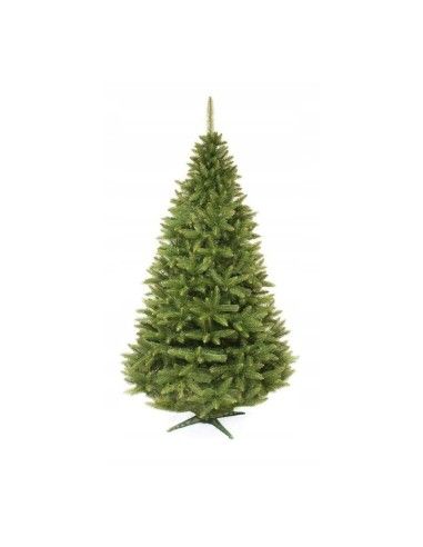 Brad artificial de Craciun, verde natural, de 180 cm si suport inclus, 7753