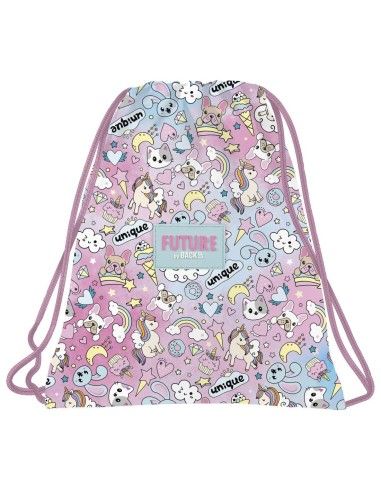 Sac de sport pentru copii, model animalute simpatice WODF26