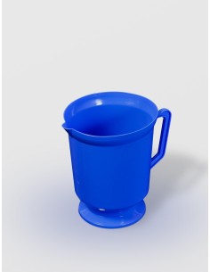 Cana pentru apa cu maner, plastic, 1L, STERK, 16x13 cm, diverse| Recomandare